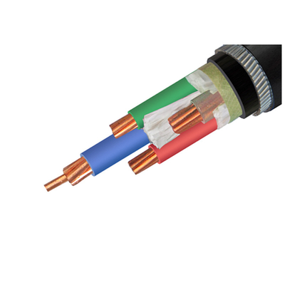                    Steel Wire Armored XLPE Insulated Electrical Powwr Cable Cu/XLPE/Swa/PVC-0.6/1kv 3X185+1X95 mm2             
