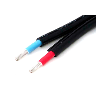                    High Quality Annealed Flexible Tinned Copper Solar Cable 6mm 2 Photovoltaic Cable 4mm2 Solar Panel Cable H1z2z2-K             