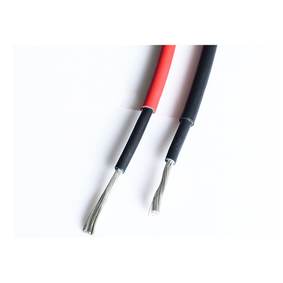                    High Quality Annealed Flexible Tinned Copper Solar Cable 6mm 2 Photovoltaic Cable 4mm2 Solar Panel Cable H1z2z2-K             
