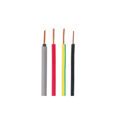                    House 300/500V Roll Copper/PVC China Electrical Wire Copper Conductor BV             