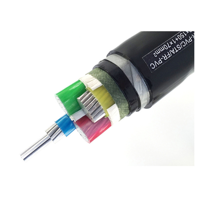                    Factory Price Bare Copper Wire Underground Low Votage XLPE Armored Power Cable             